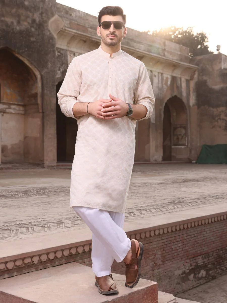 FAWN COTTON KURTA | AL-K-US-712C V-2 2021