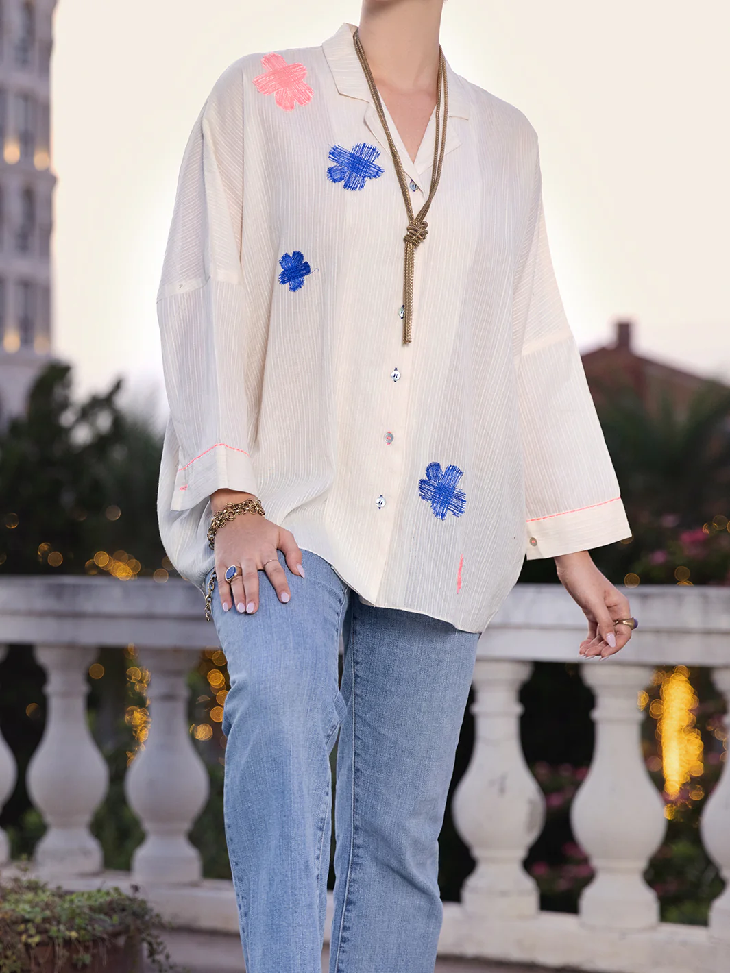 OFF WHITE LINO KARA KURTI | AL-LK-US-883/AM-2740A