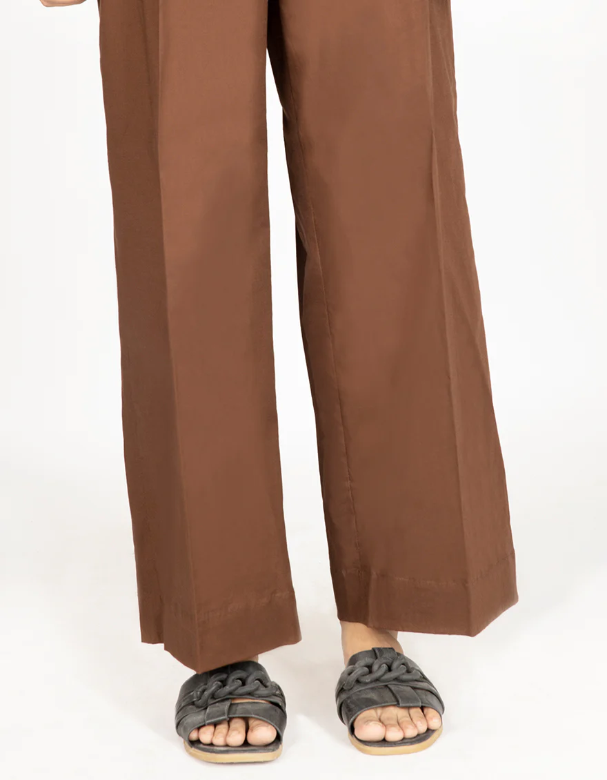 BROWN LAWN TROUSERS | AL-T-US-538/ALP-1170 SH