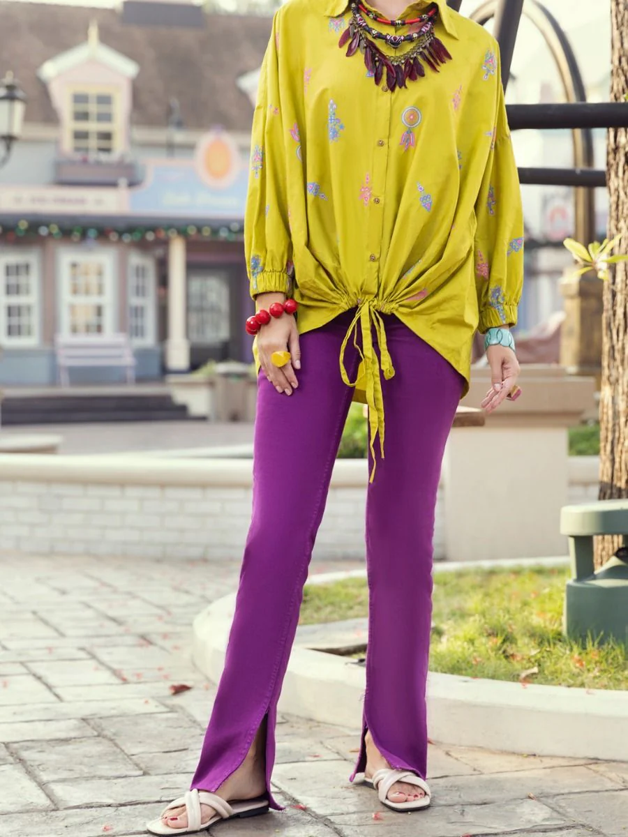 LIME GREEN KURTI | ALP-LK-US-1356/FB-1356A