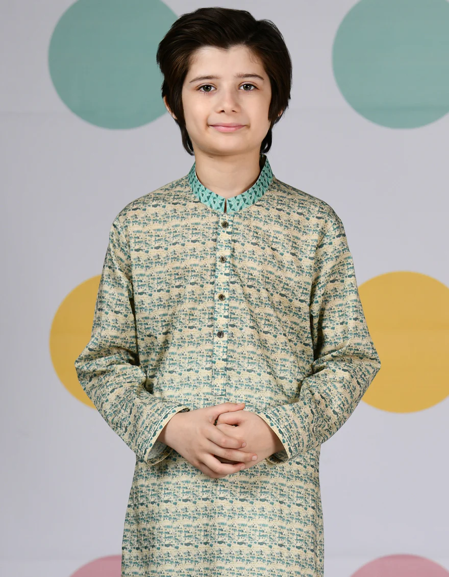 BEIGE COTTON KURTA | JCK-S-90457/S24/JJ9212-SF