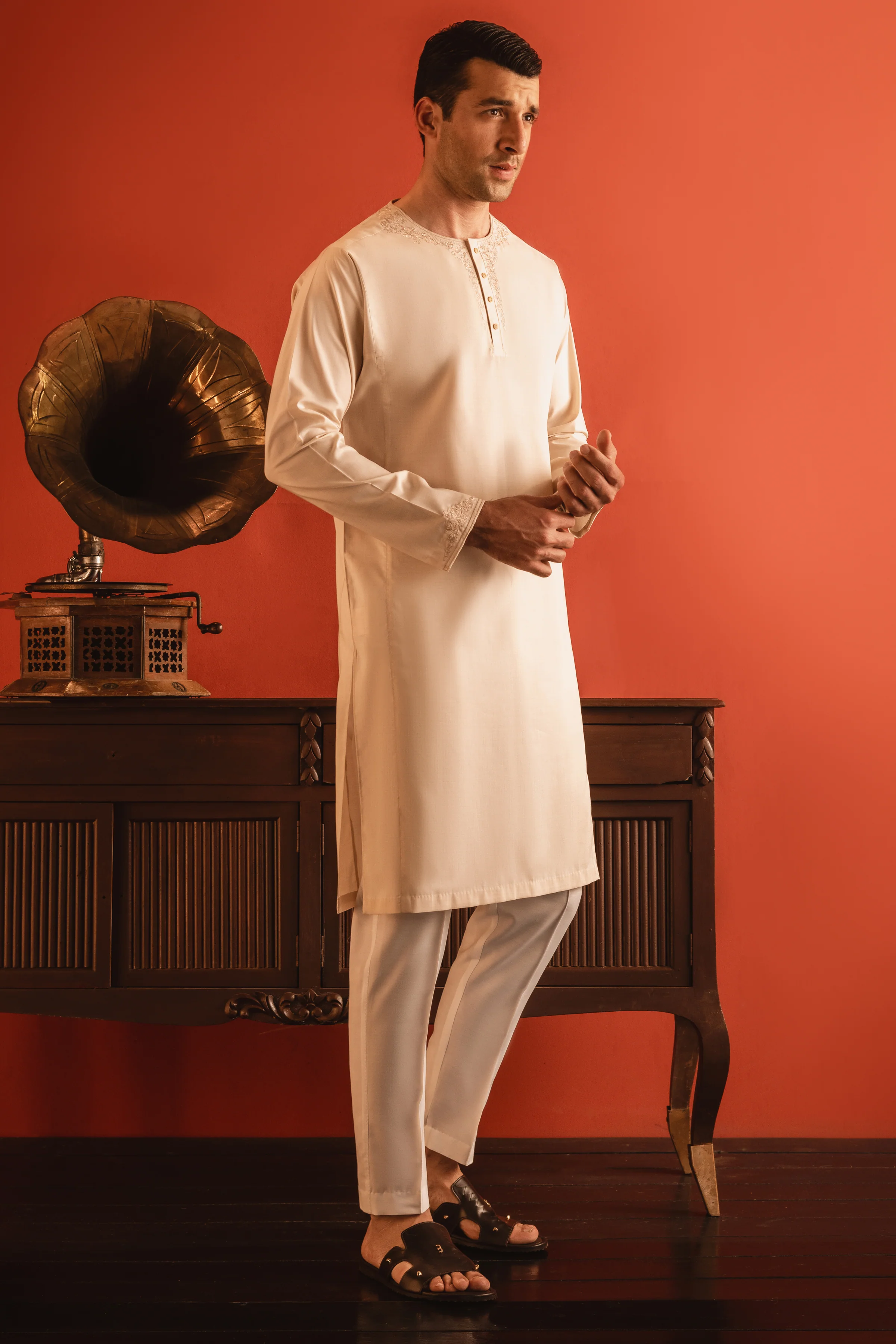 BEIGE KURTA TROUSERS | CCMKT-S-US-39205-3/4 - MOSCOW