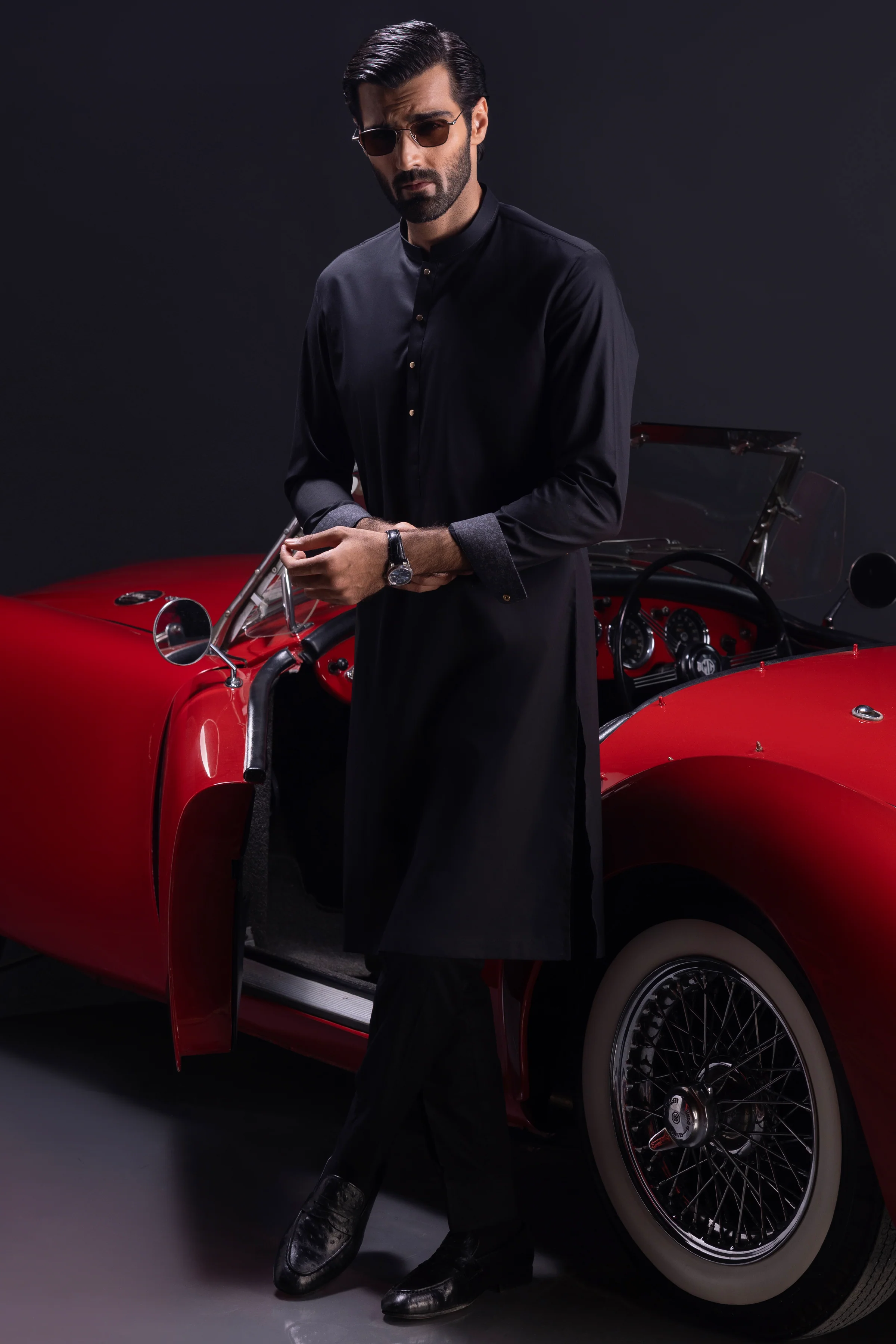 BLACK KURTA TROUSERS | CCMKT-S-US-39390-1/4-SALAMANCA