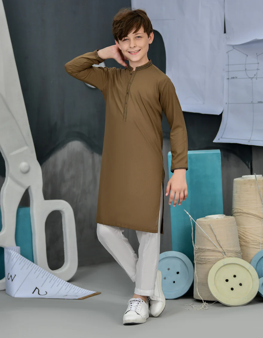 GREEN BLENDED KURTA | JCK-S-38869/S23/JJ8751-CL
