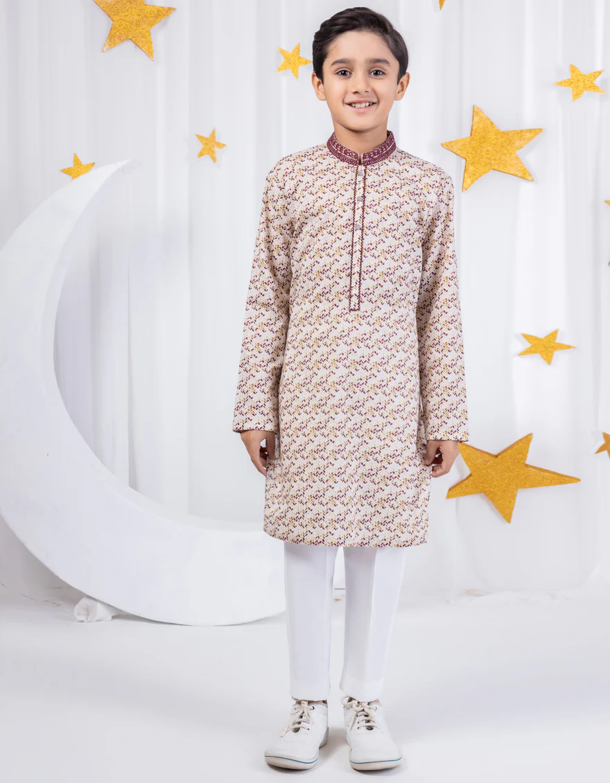 BROWN COTTON KURTA | JCK-S-39055/S24/JJ9212-SF