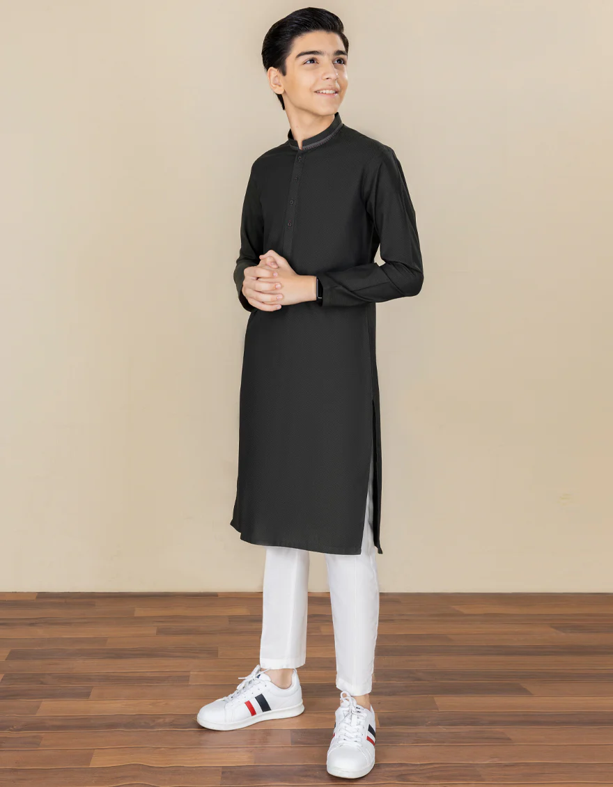 DARK GREEN COTTON KURTA | JCK-S-US-35993/S22/JJ8324-PN