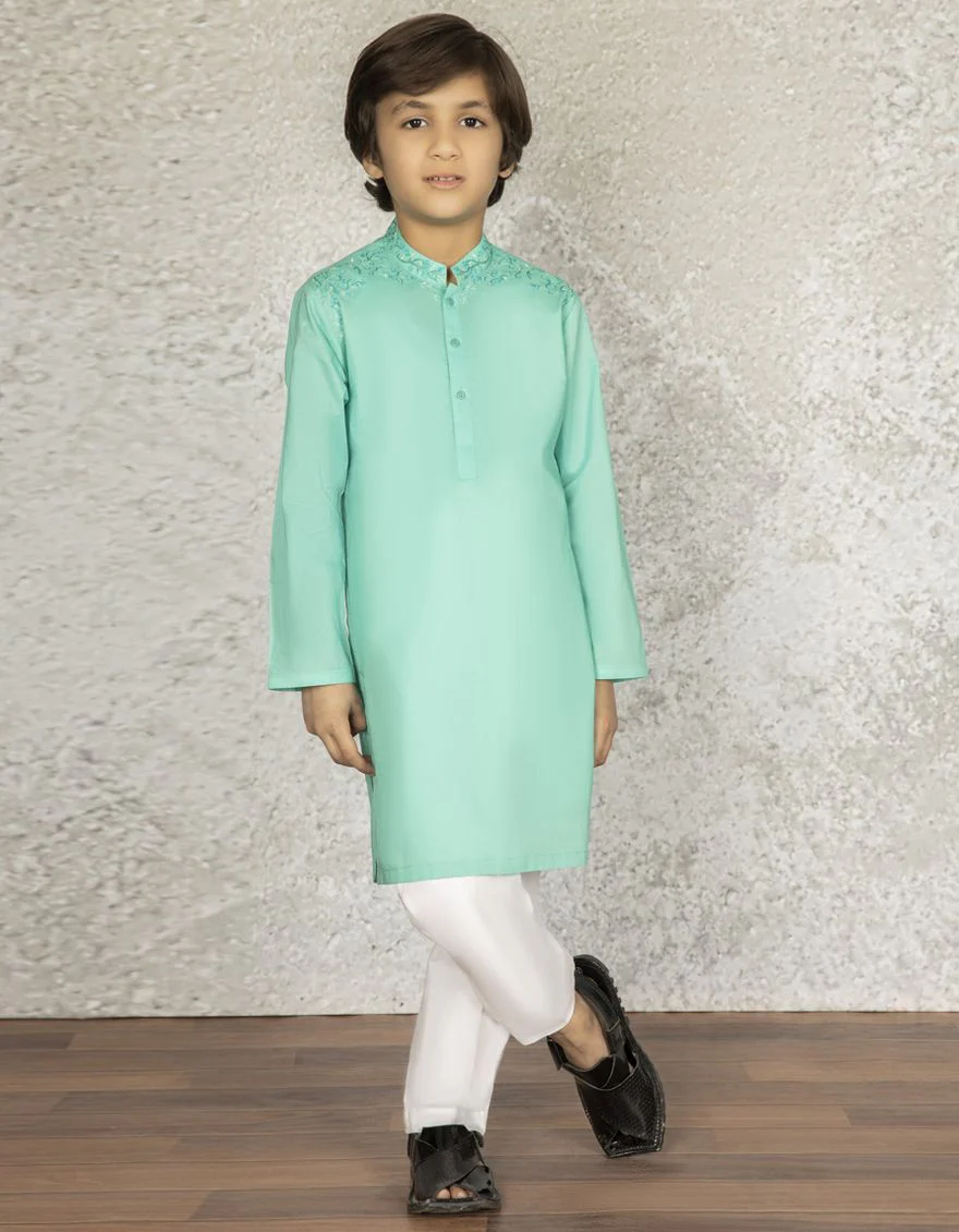 TURQUOISE KURTA | JCK-S-US-38450/S22/JJ7546-SF