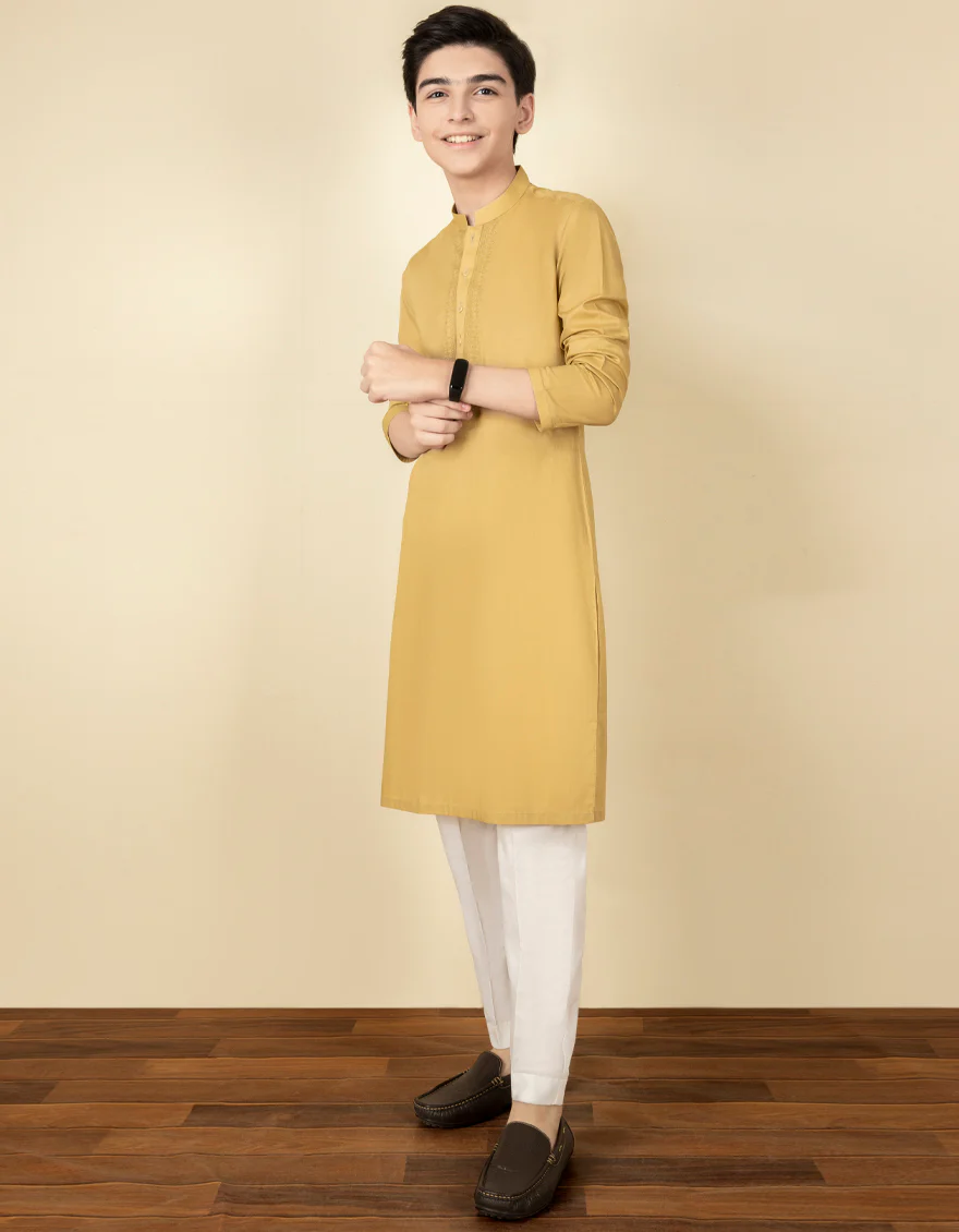 BEIGE COTTON KURTA | JCK-S-US-38606/S22/JJ8332-SF