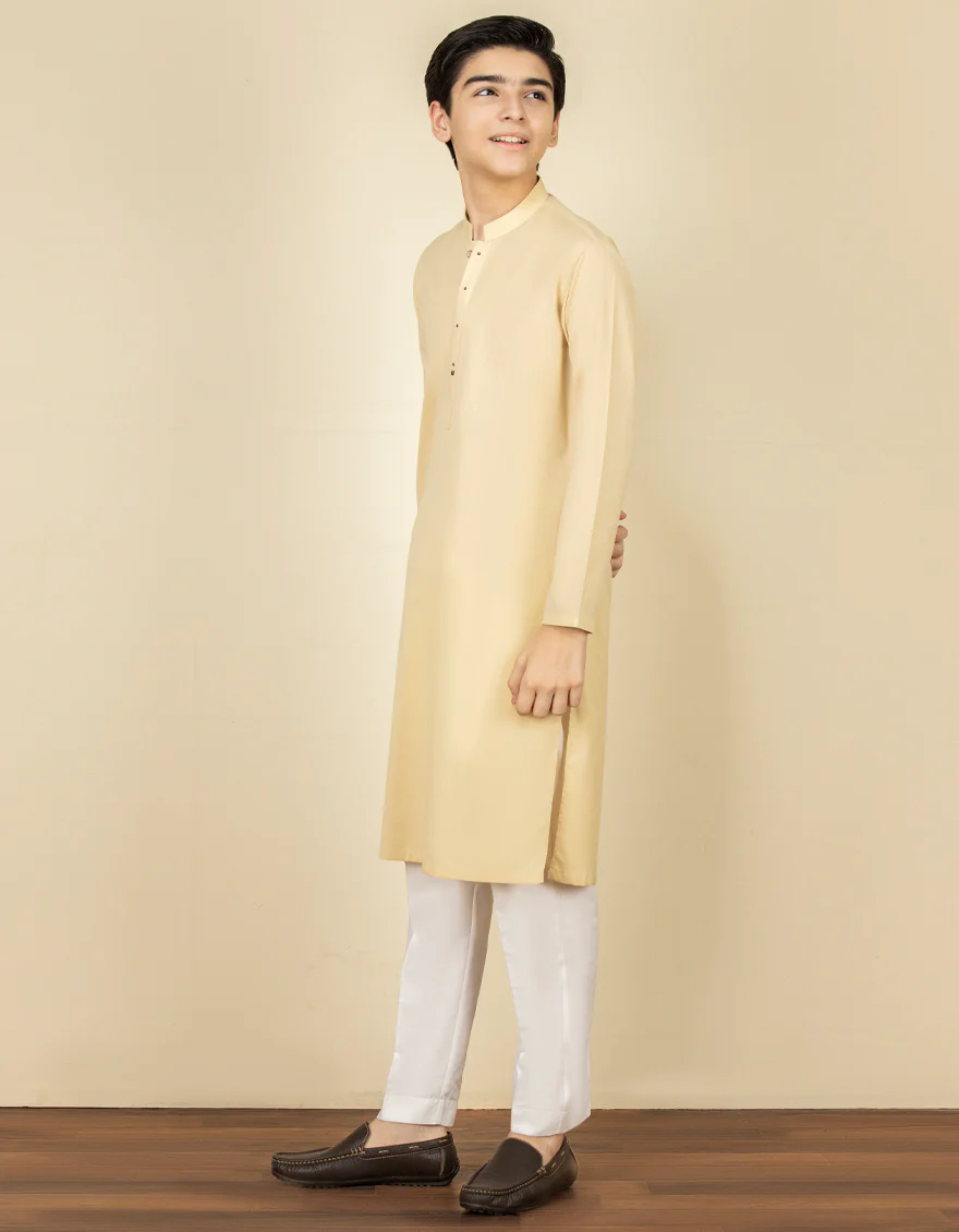 FAWN COTTON KURTA | JCK-S-US-41209/S22/JJ7636-PN