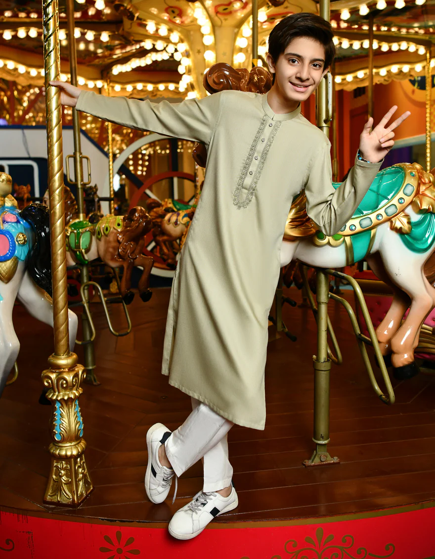 GREEN BLENDED KURTA | JCK-US-45196/A23/JJ8925-SF