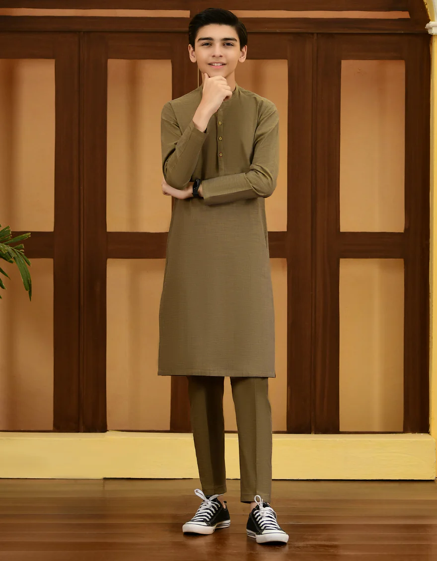 BEIGE COTTON KURTA TROUSERS | JCKP-A-US-38693/S23/JJ8654-PN
