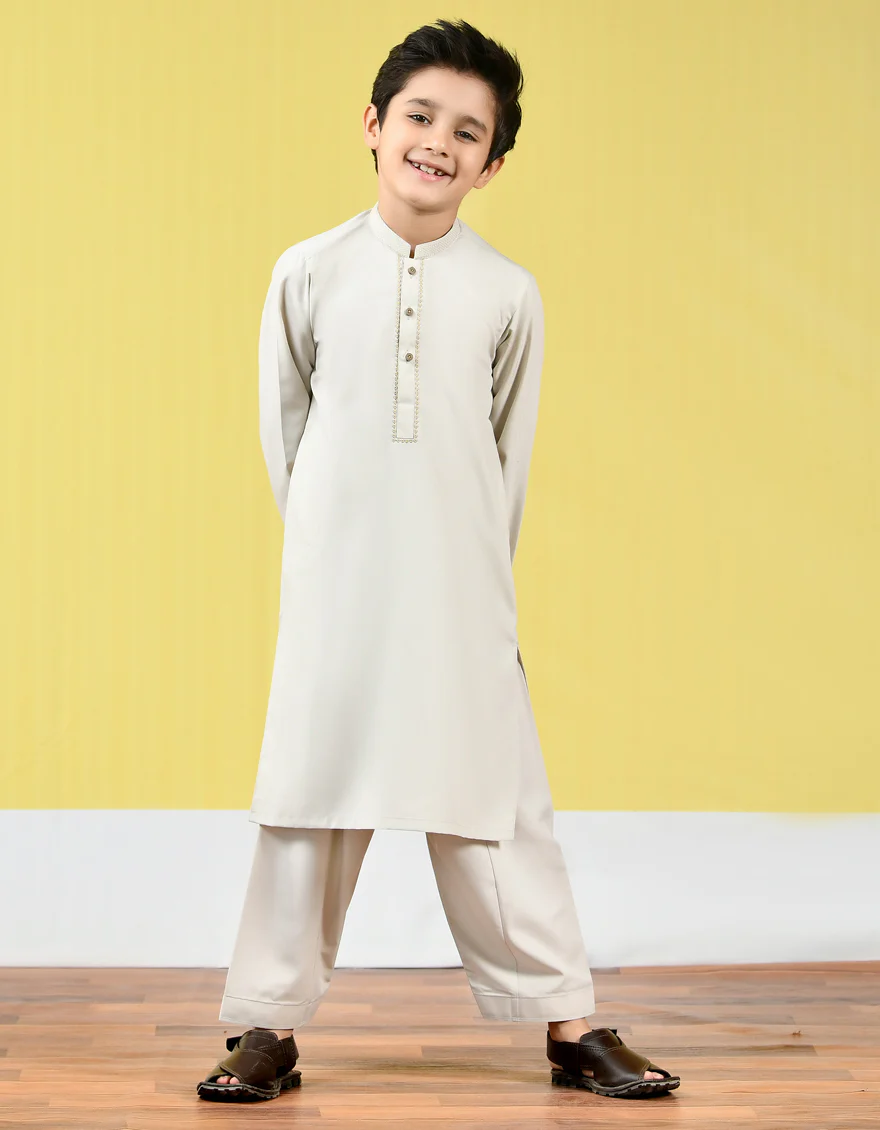 SAND VISCOSE KAMEEZ SHALWAR | JCKS-A-US-44051/S22/JJ8166-SF
