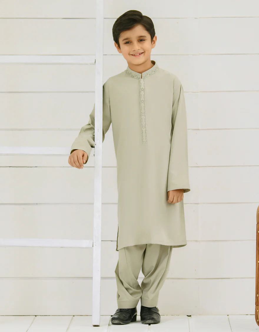 LIGHT MINT BLENDED KAMEEZ SHALWAR | JCKS-S-US-35909/S22/JJ7686-SF