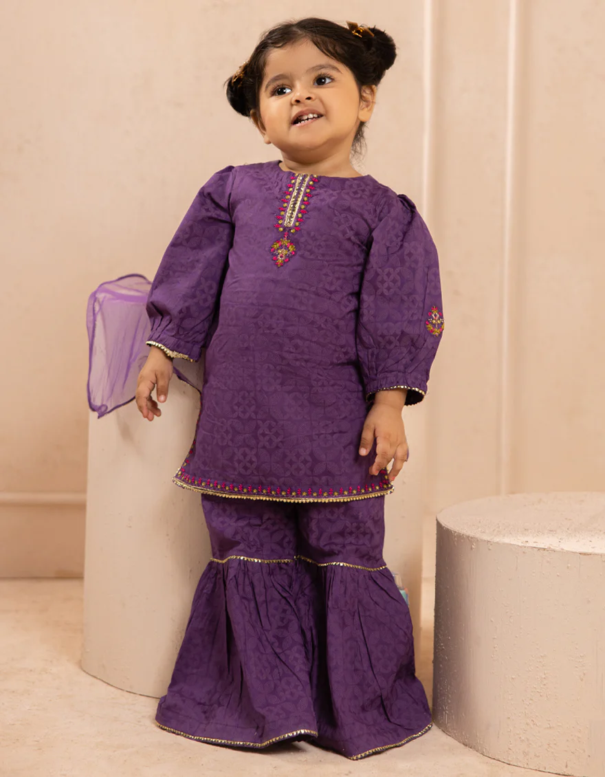 PURPLE LAWN 3PC STITCHED | JGK-S-JIF-25-1714 FB