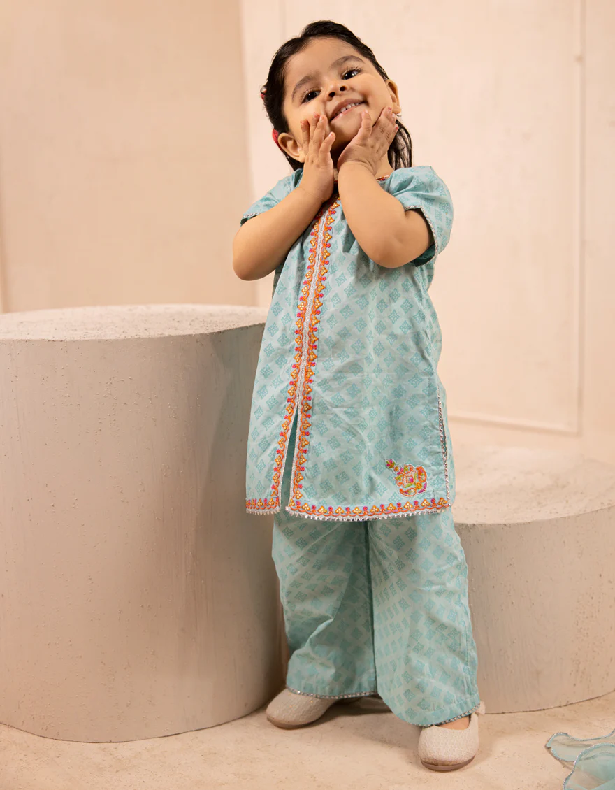 BLUE LAWN 3PC STITCHED | JGK-S-JIF-25-1716 FB