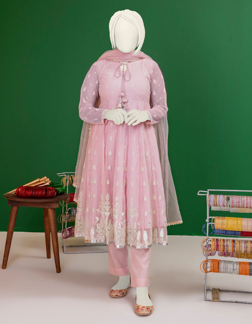 PINK POLYNET 3PC STITCHED | JGK-S-YGTL-613-24 FB