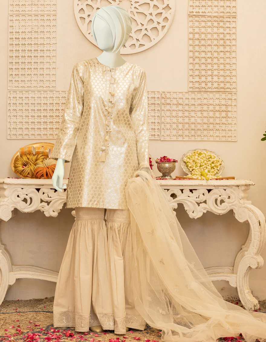 WHITE JACQUARD 3PC STITCHED | JGK-YGTL-S-US-624-22 FB/AMAYA