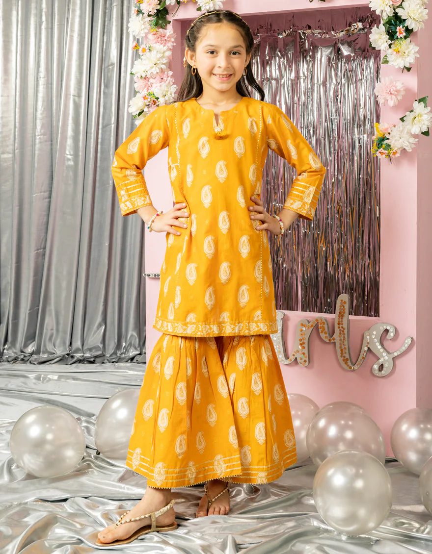 BROWN LAWN 2PC STITCHED | JGKL-S-JGST-25-5618 FB/BLOCK COORDS-05