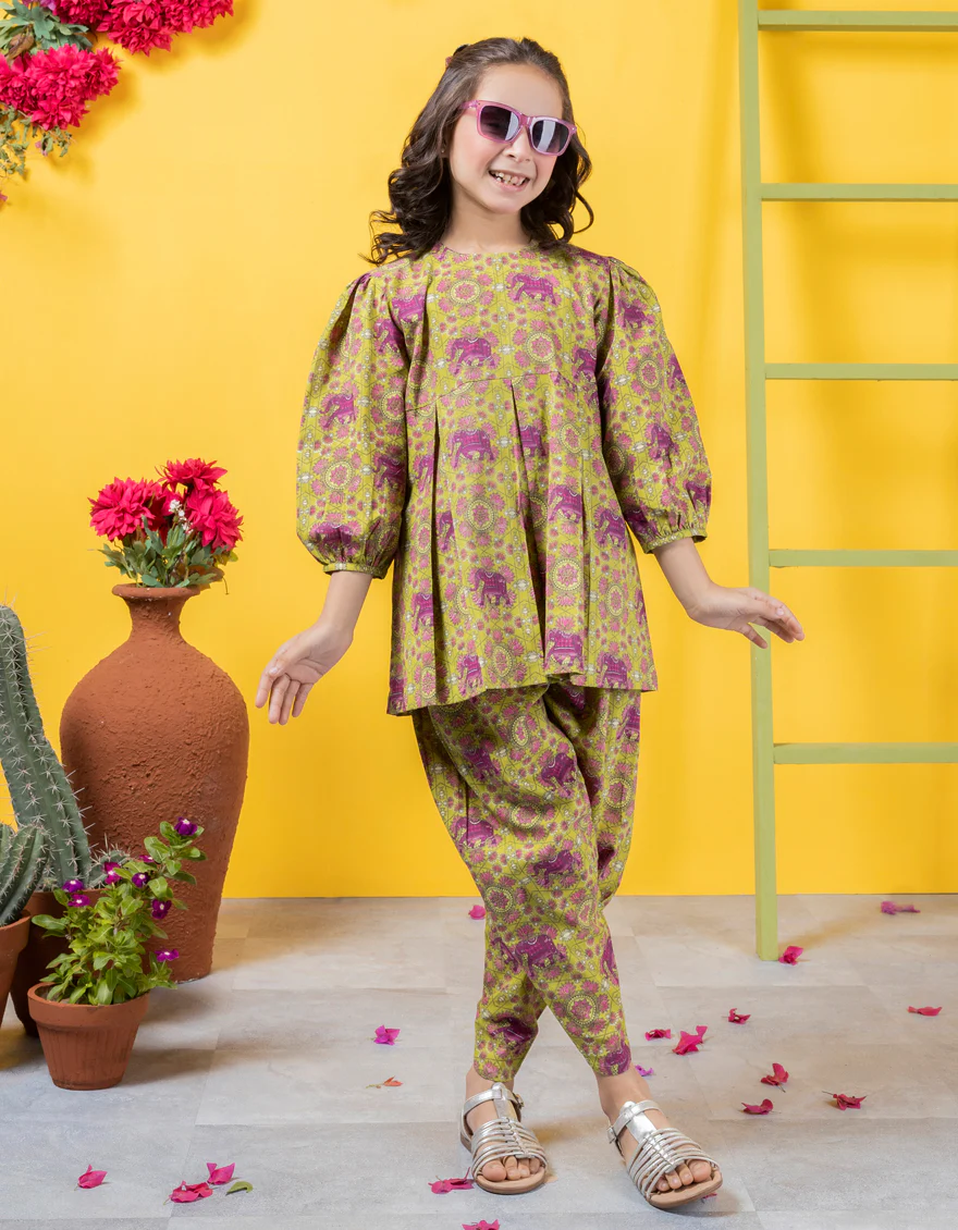 GREEN LAWN 2PC STITCHED | JGKL-S-JK2-24-5648 FB/ARTSY-02