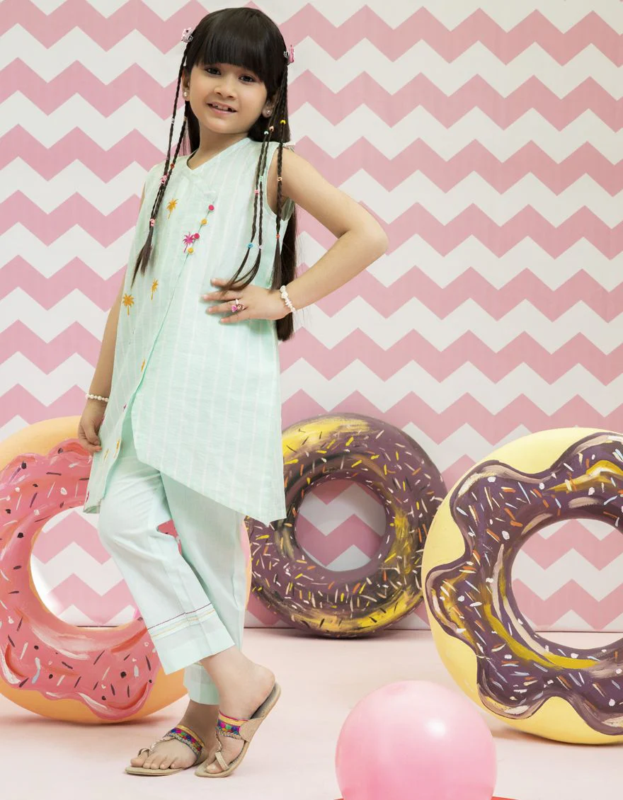 MINT GREEN 2PC STITCHED | JGKL-S-JK2-US-22-5609 FB/LINEAR