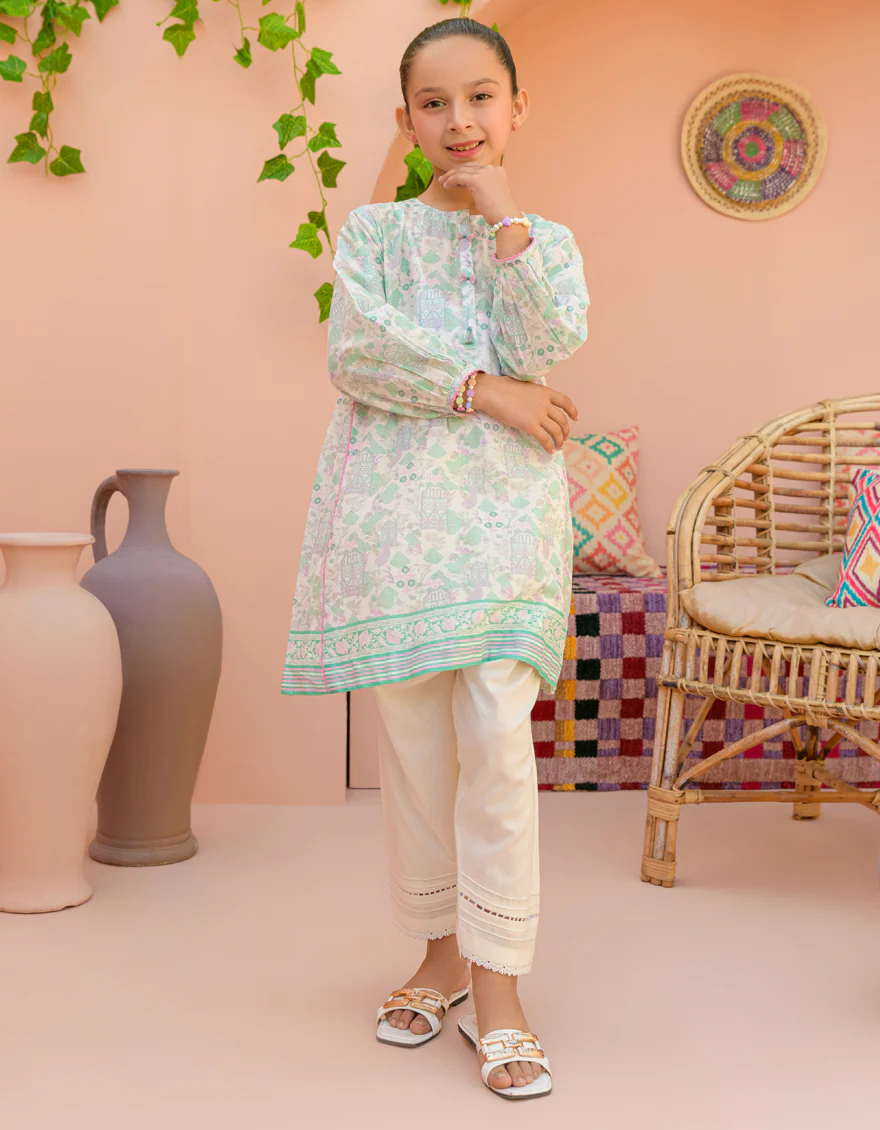 WHITE LAWN KURTI | JGLK-S-24-2521 FB/CHAND-BALI-02