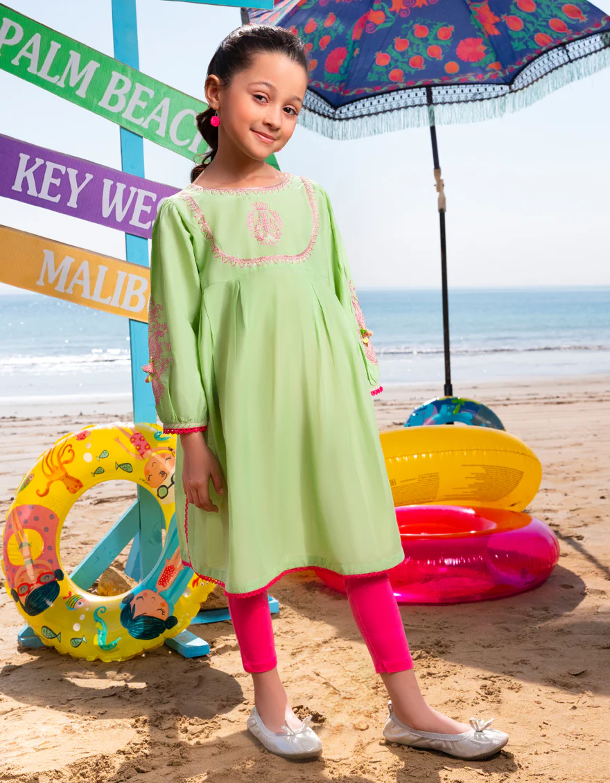 GREEN LAWN KURTI | JGLK-S-JGS-25-2505 FB/ETHNIC-1