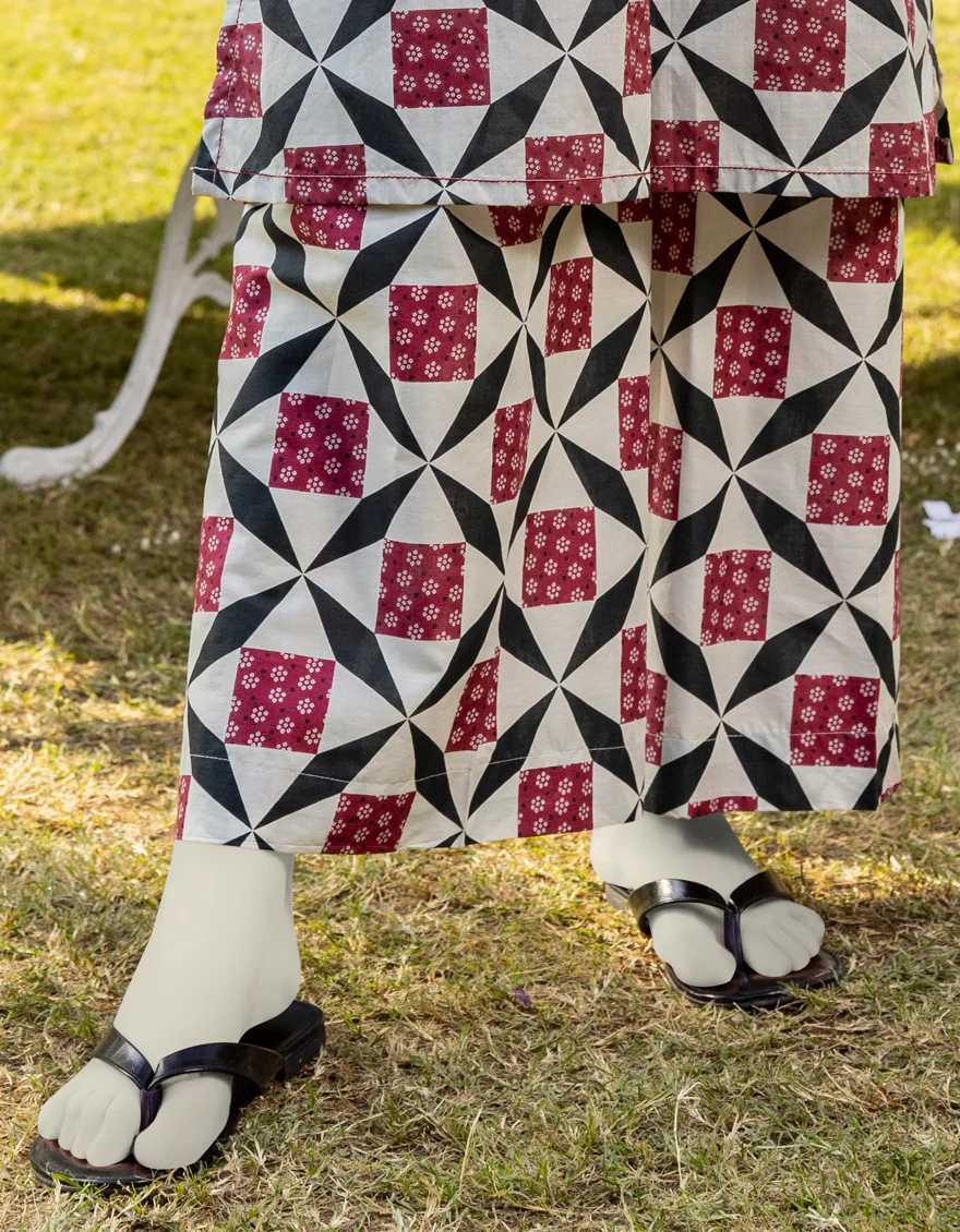 OFF WHITE LAWN TROUSERS | JGT-S-JTT-25-4004 FB/ESSENTIALS- T-04