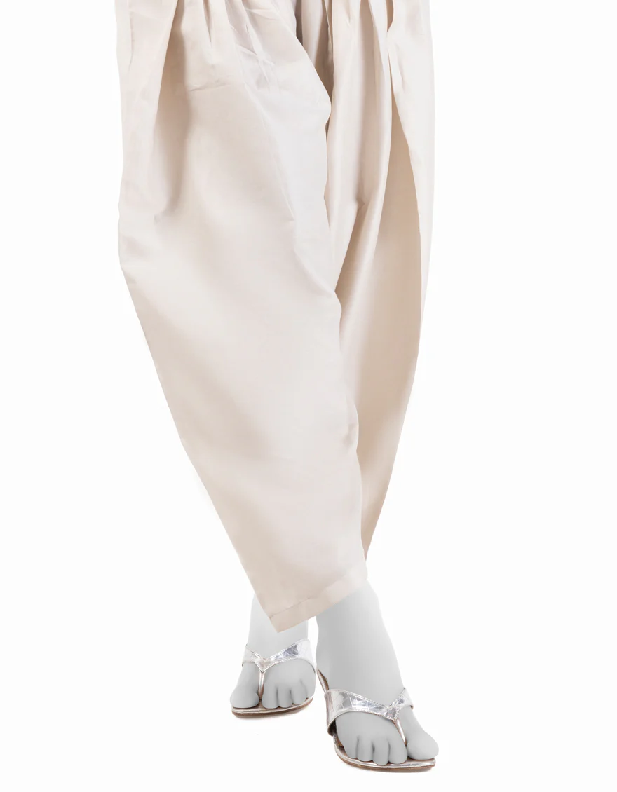 WHITE LAWN SHALWAR | JGT-S-JTT-25-4006 FB/ESSENTIALS-T-6