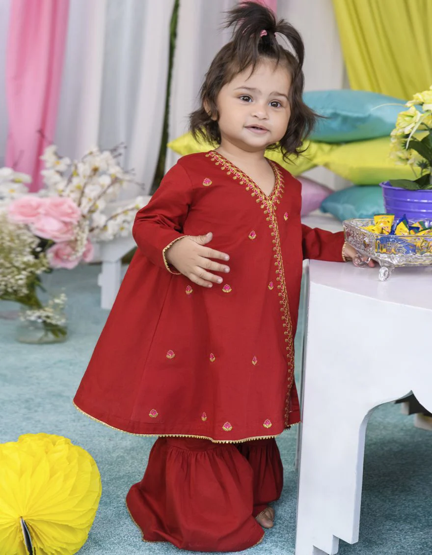 RED 3PC STITCHED | JIK-S-JGIN-US-22-013 FB/RFD