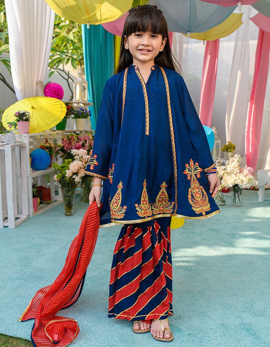 TEAL LAWN 3PC STITCHED | JIK-S-JGIN-US-22-017 FB/RFD