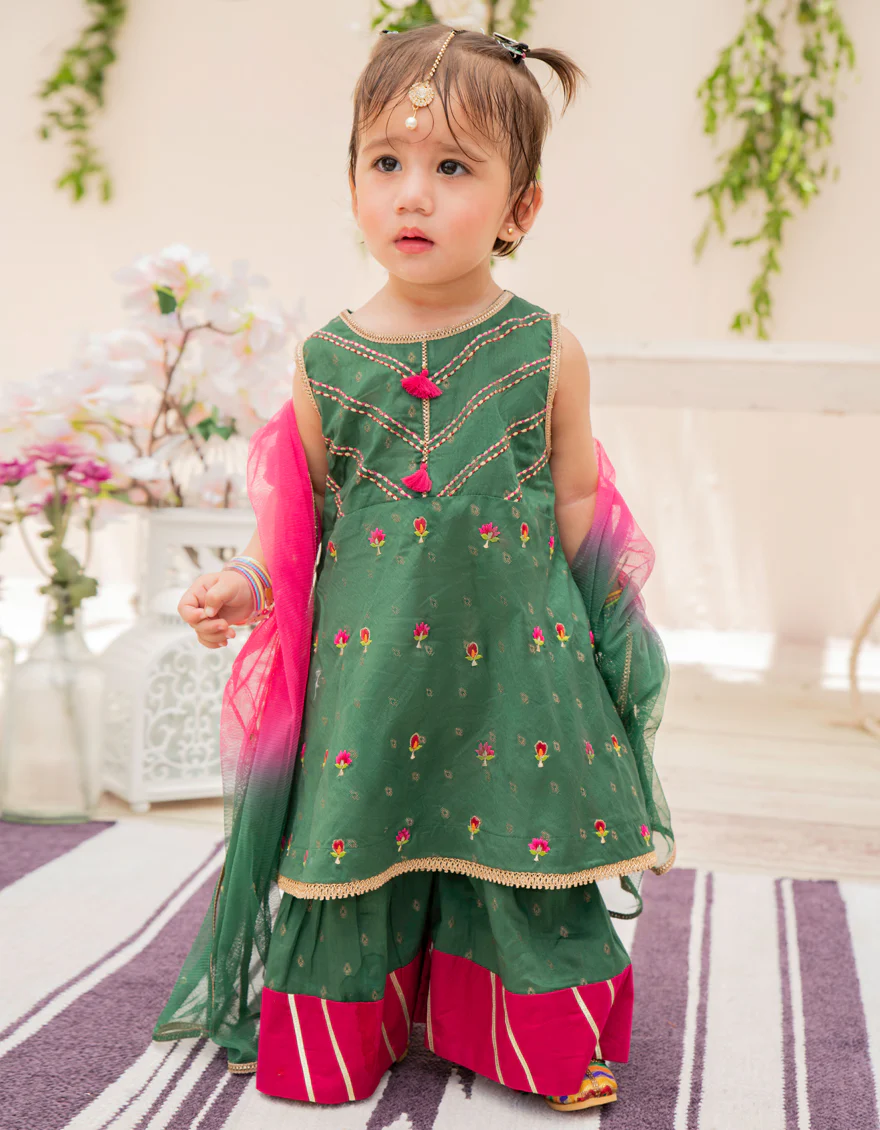 GREEN 3PC STITCHED | JIK-S-JGIN-US-22-036 FB/FF-338
