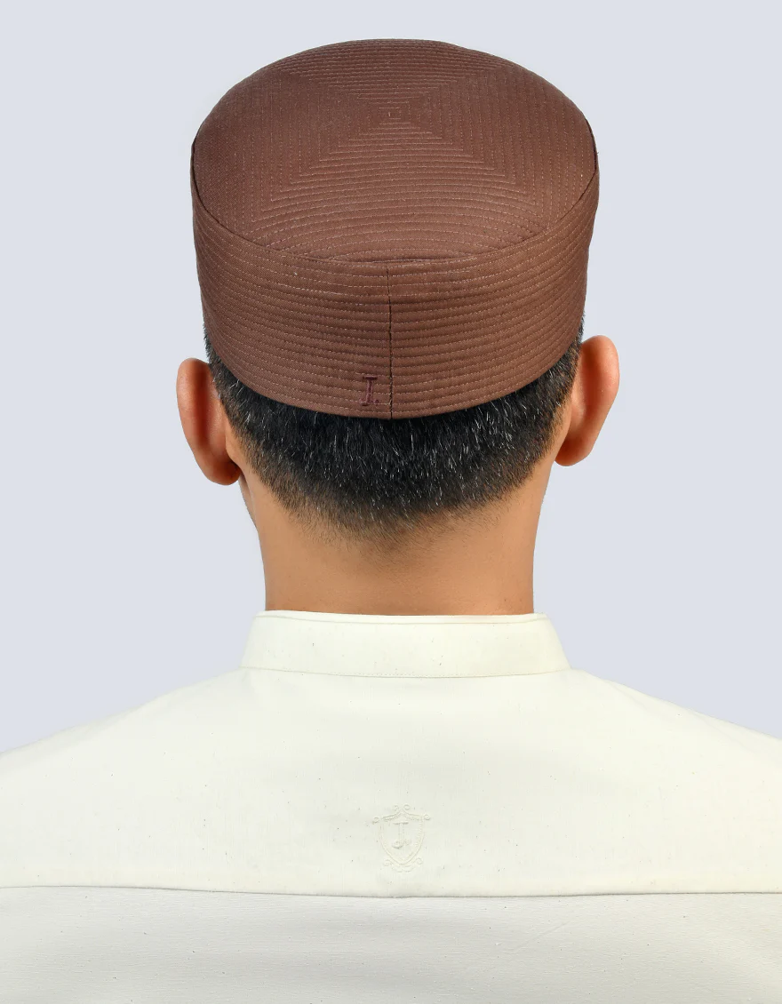 BROWN BLENDED CAP | JJ-CAP-0006-R30/S24/JJ9250