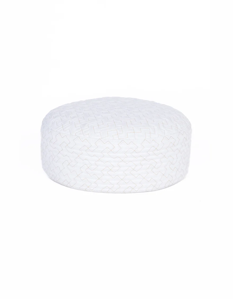 WHITE BLENDED CAP | JJ-CAP-0034-R9/S24/JJ8732