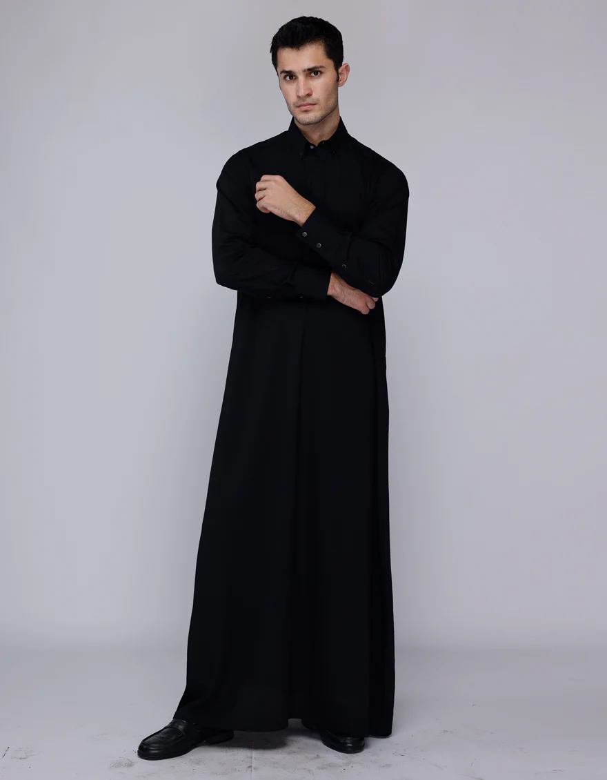 BLACK BLENDED JUBBA | JJ-JUBBA-33120/S25/JJ8183-PN