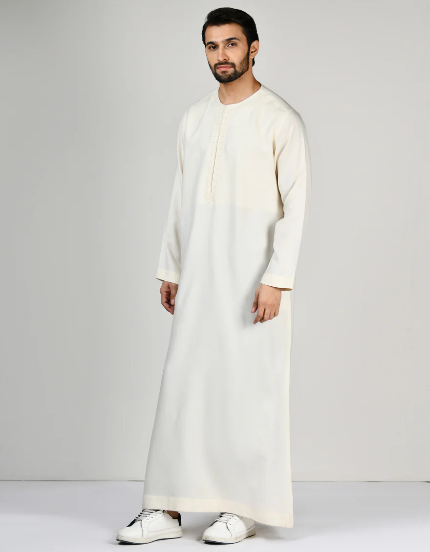 WHITE BLENDED JUBBA | JJ-JUBBA-A-45386/A24/JJ8834-SF