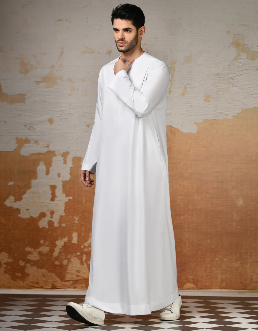 WHITE BLENDED JUBBA | JJ-JUBBA-A-45430/A24/JJ9228
