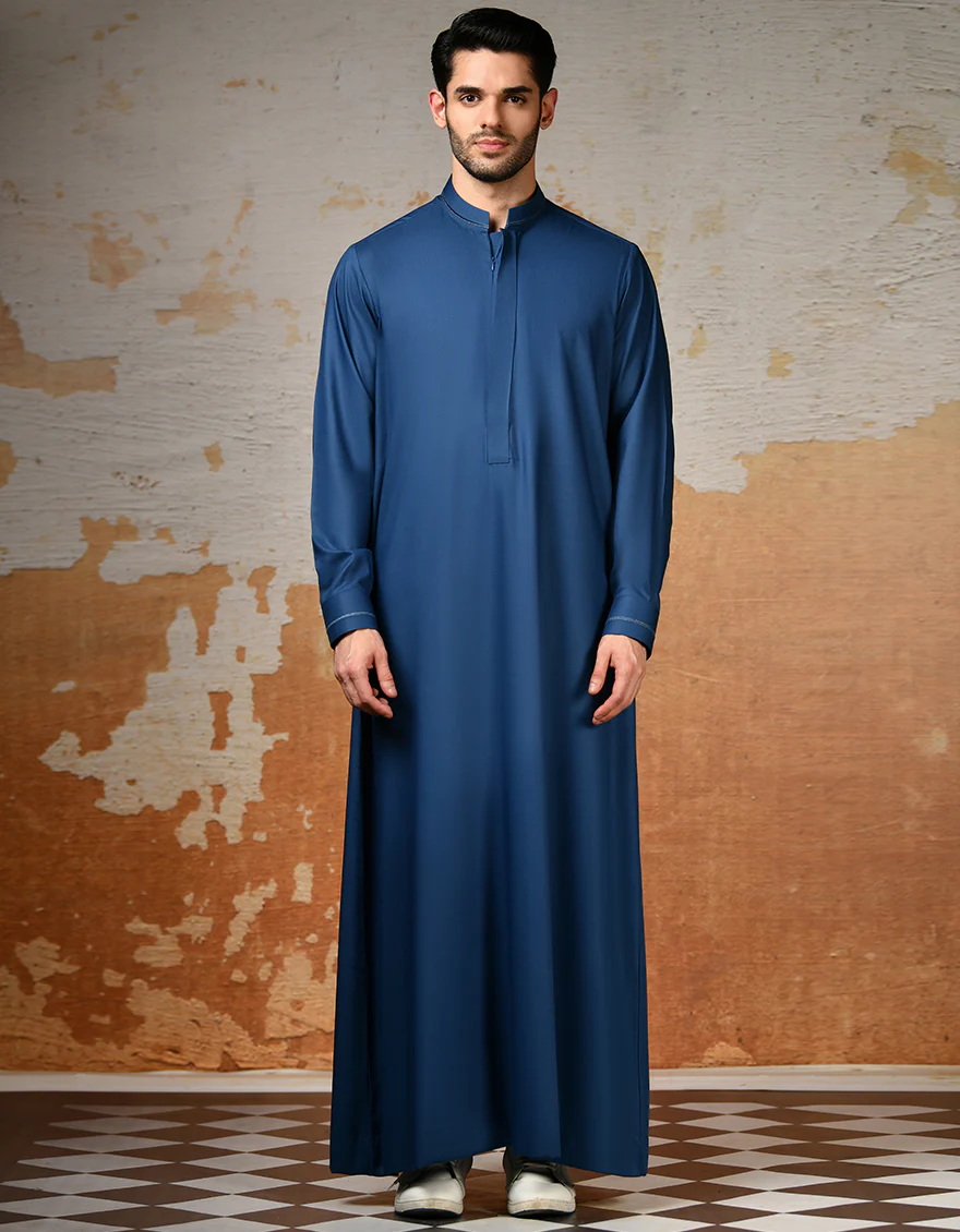 BLUE BLENDED JUBBA | JJ-JUBBA-A-45436/A24/JJ9267