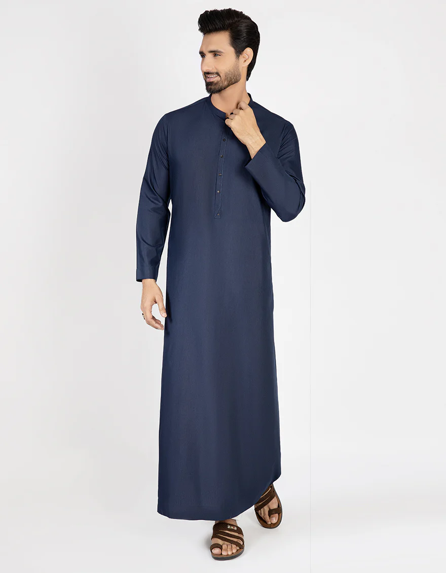 NAVY BLUE JUBBA | JJ-JUBBA-US-43112/A22/JJ8089-CL