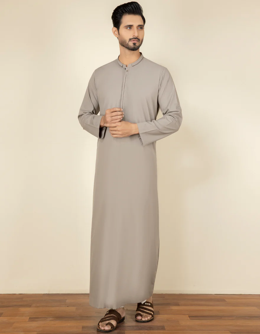 GREY BLENDED JUBBA | JJ-JUBBA-US-44183/A22/JJ8081-CL