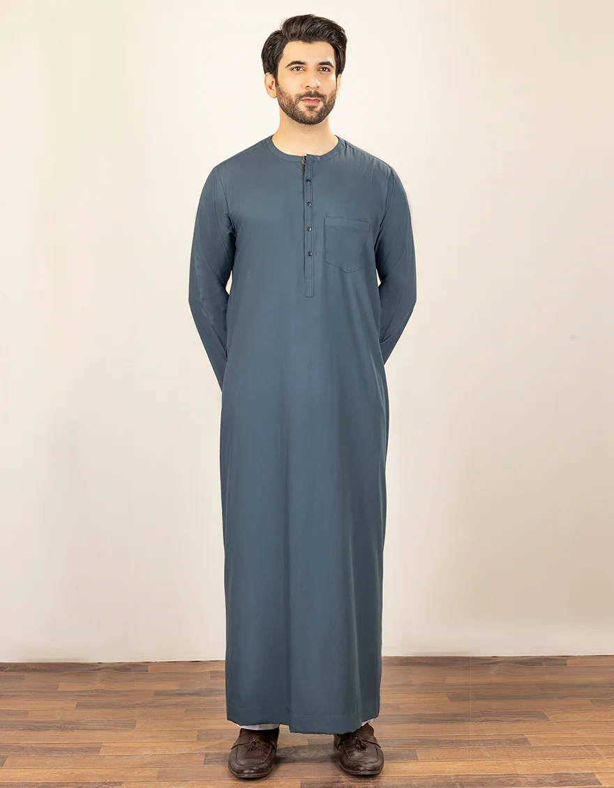 DARK GREY BLENDED JUBBA | JJ-JUBBA-US-44234/A23/JJ1012-CL