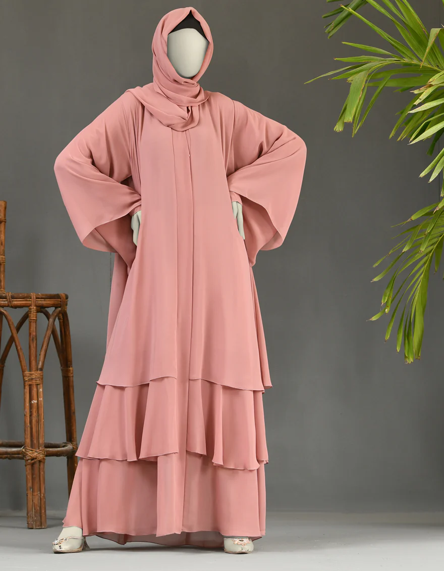 BROWN ABAYA | JJAB-22-036 FB/GEORG