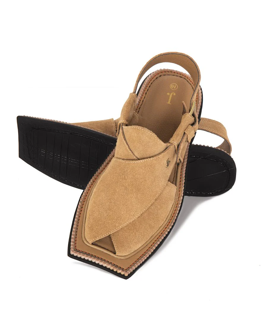 BROWN PESHAWARI SANDALS | JJFW-JPC-US-11343/S21-GK-SWD