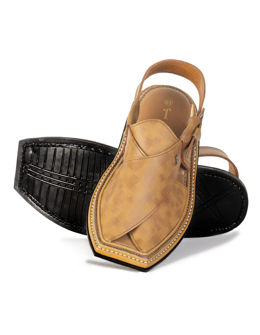 BROWN PESHAWARI SANDALS | JJFW-JPC-US-21296/S21-AB-PLN
