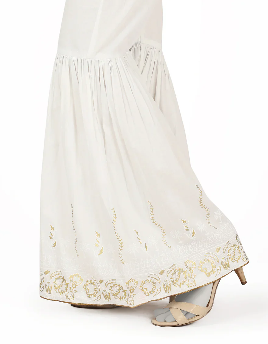 WHITE CAMBRIC TROUSERS | JJGH-S-JPWT-US-22-562 FB/U5-001