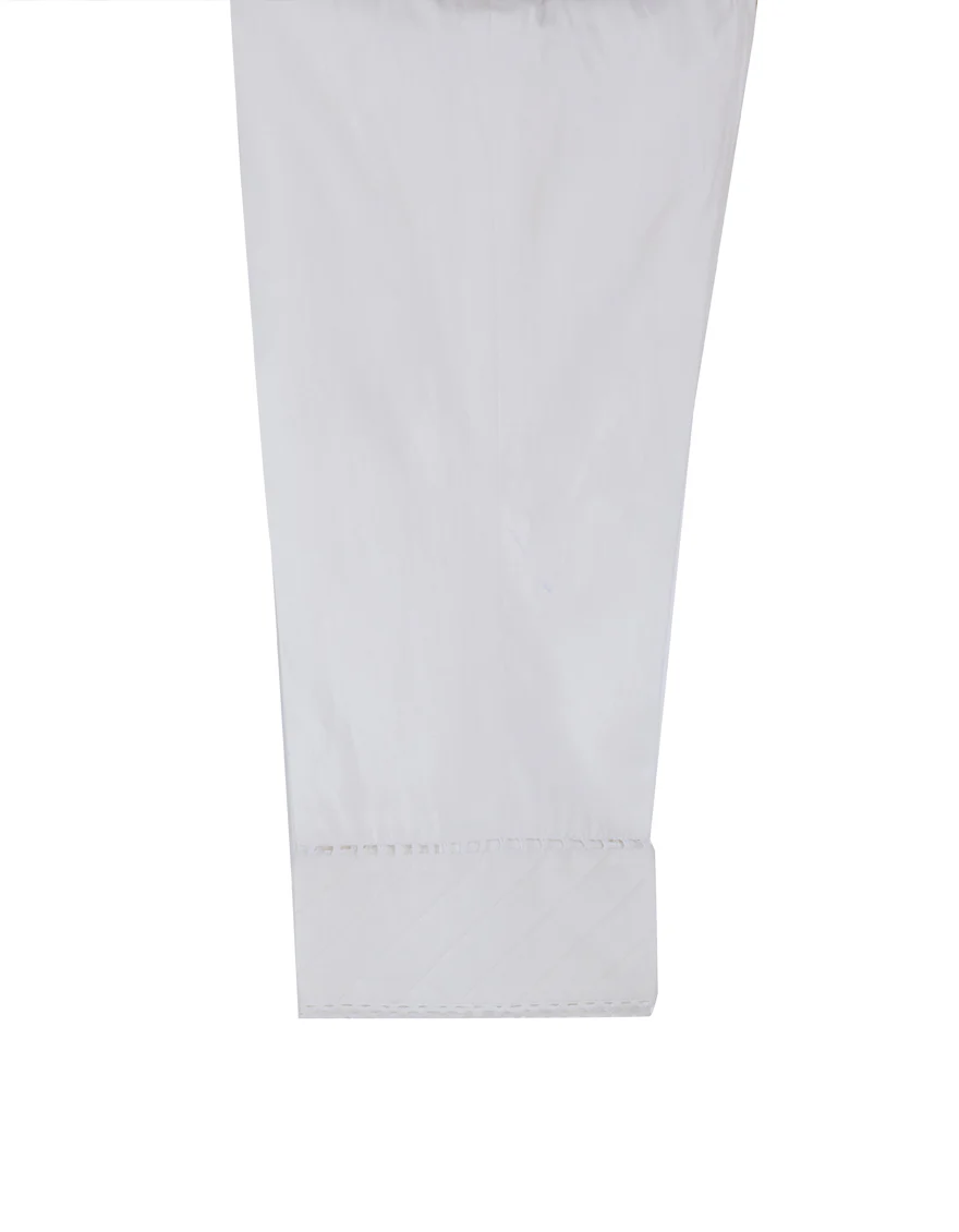 WHITE LAWN TROUSERS | JJGT-S-JGT-24-4505 F