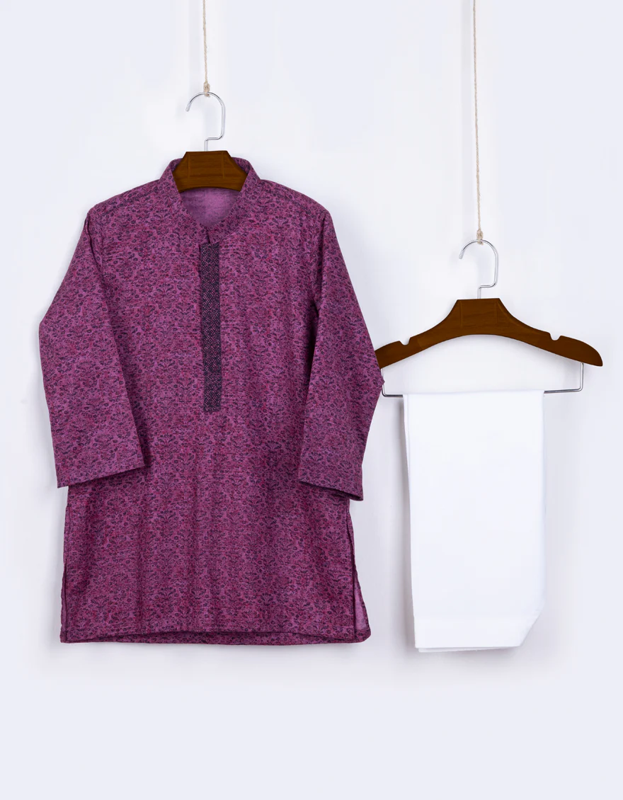 MAGENTA COTTON KAMEEZ SHALWAR | JJIKS-S-US-38725/S23/JJ8771-SF