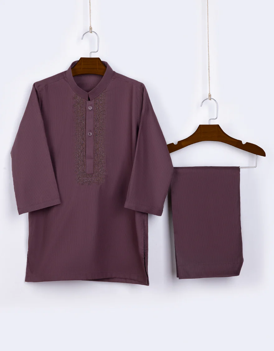 MAUVE COTTON KAMEEZ SHALWAR | JJIKS-S-US-38727/S23/JJ8394-SF