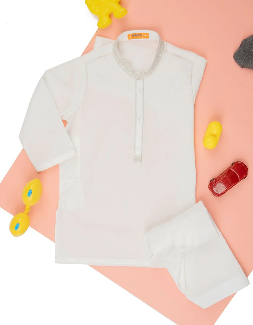 WHITE KAMEEZ SHALWAR | JJIKS-S-US-39282/S22/JJ6732-FL