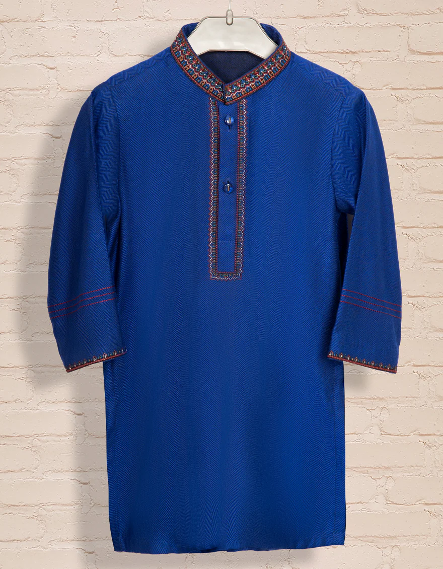 ROYAL BLUE BLENDED SPECIAL KAMEEZ SHALWAR | JJIKS-SP-US-38458/S22/JJ6691-FL