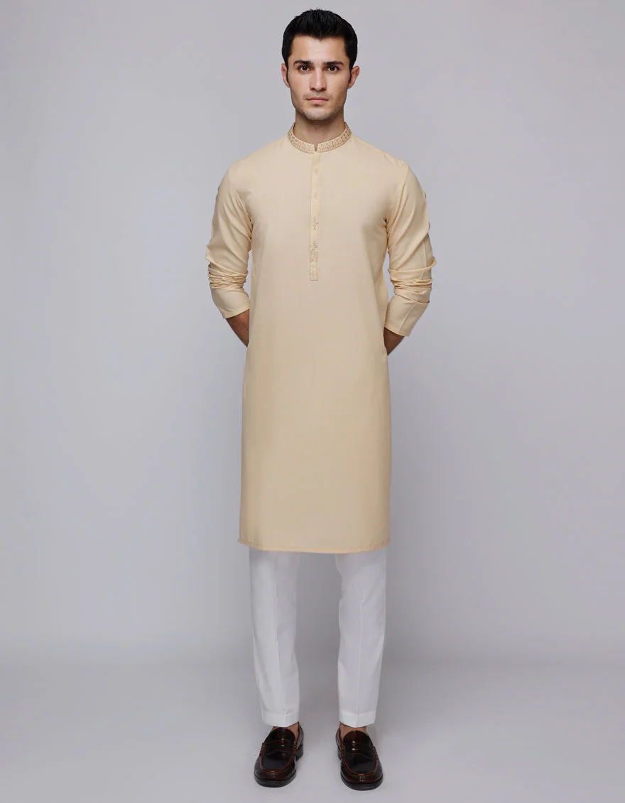 YELLOW KURTA | JJK-A-46586/S25/JJ9360-SF